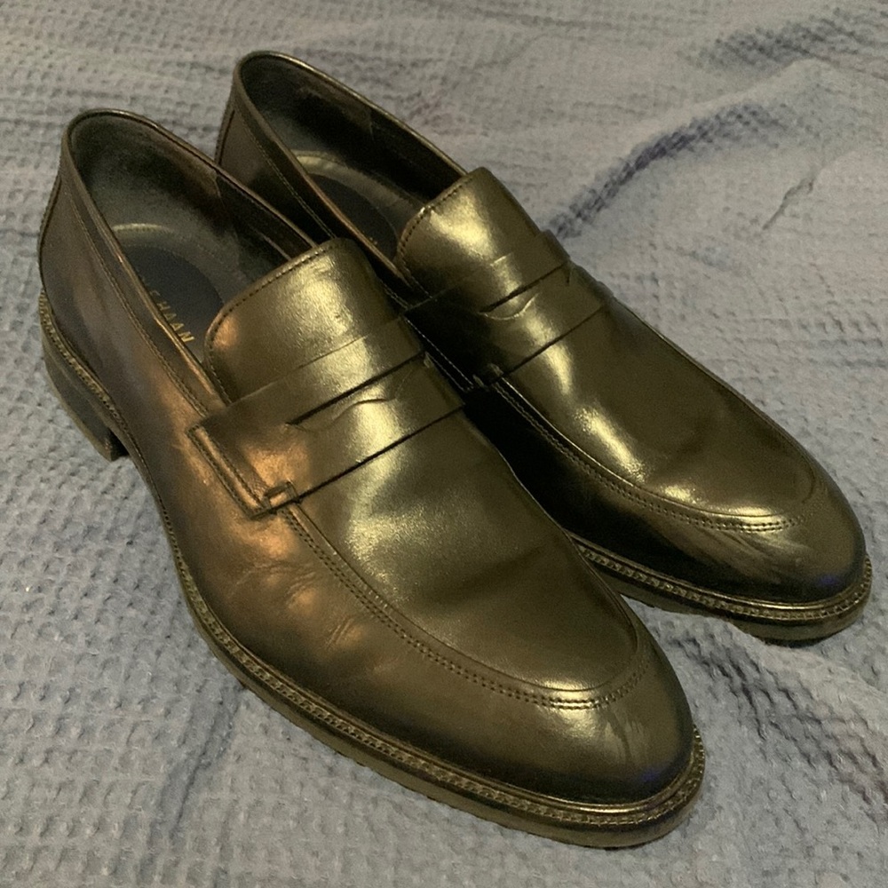 Cole Haan Black Loafers
